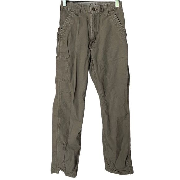 Carhartt B151 Canvas Dungaree Pants 28X32 - Picture 1 of 6